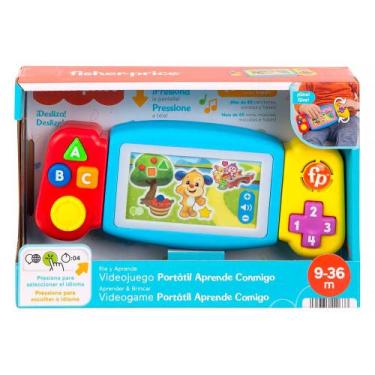 Imagem de Controle Videogame Portátil Aprenda Comigo Fisher-Price HNH13 - Mattel