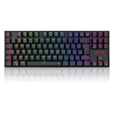 Imagem de Teclado Mecânico Gamer Redragon Kumara Pro, RGB,  Preto, Wireless, Switch Brown - K552r...