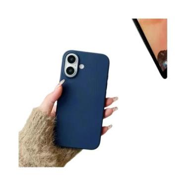 Imagem de Capa De Silicone Líquido Colorida Para iPhone 17 16 15 14 13 12 Mini p