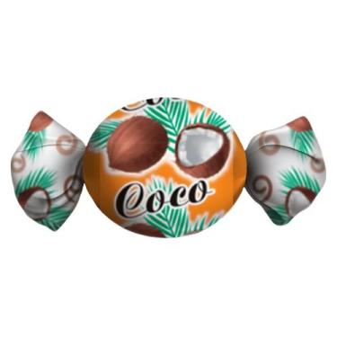 Imagem de Embalagem para trufa sabores (15x16 cm.) coco c/ 100 un. - TAMAROZZI E