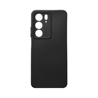 Imagem de Capa Capinha Aveludada + Película Gel Privativa Realme C75 - Genérica,