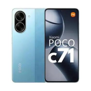 Imagem de Smartphone Xiaomi POCO C71 Dual SIM de 128GB 4GB RAM de 6.88 32MP 8MP 