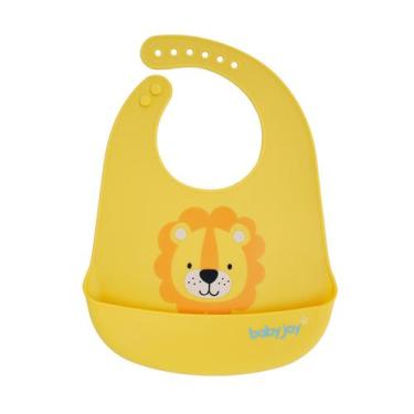 Imagem de Babador De Silicone Pega Migalhas para Bebê 23 cm x 30 cm - BABY JOY, 