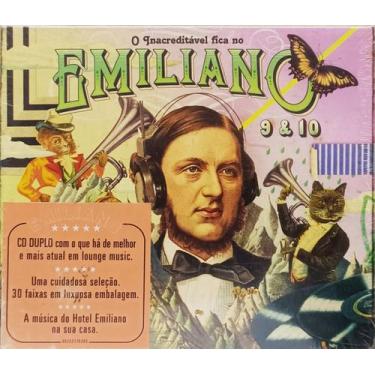 Imagem de CD Hotel Emiliano, 9 & 10 - 2 CDS POP(Carla Bruni,Jojo Effec - UNIVER