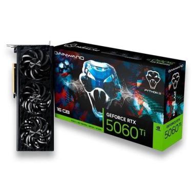 Imagem de Placa De Video Gainward 16Gb Gpu Nv Rtx5060Ti 16Gb Python Iii Gddr7 12