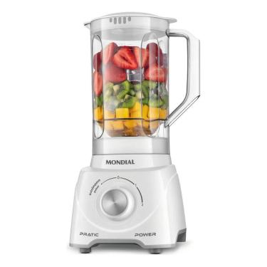 Imagem de Liquidificador 2 Velocidade 550w Pratic Power L97w Mondial Branco 110v