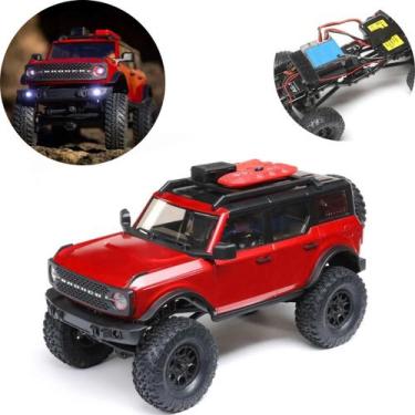 Imagem de Automodelo Axial SCX24 2021 Ford Bronco 1/24 4WD RTR Branco Crawler de
