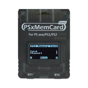 Imagem de Cartão De Memória Bitfunx Gen2 Para PS1 E PS2, Armazenamento De Jogos 