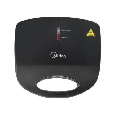 Imagem de Sanduicheira Blackstone Preta Midea, 110V