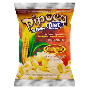 Imagem de Pipoca de Canjica de Milho Diet Maroca 28,5g
