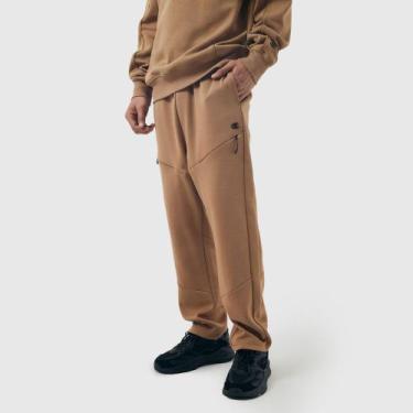 Imagem de Calça champion active tech pants diagonal zip c logo, G
