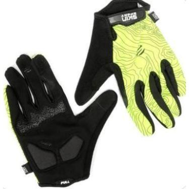 Imagem de Luva skin sport air gel amarela tam. m