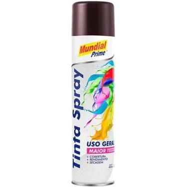 Imagem de Spray Uso Geral 400ml 240g Marrom Mundialprime - Mundial Prime