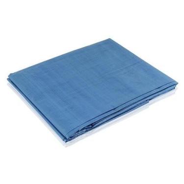 Imagem de Lona Polietileno Azul 6m x 5m 150 Micras Famastil