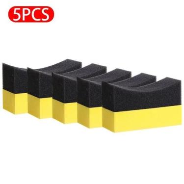 Imagem de Esponja Para Limpeza De Rodas De Carro, Limpador De Pneus, Almofada De