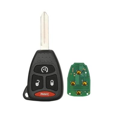 Imagem de Controle Remoto De Alarme Para Chave De Carro 315 433MHz Para Jeep Com