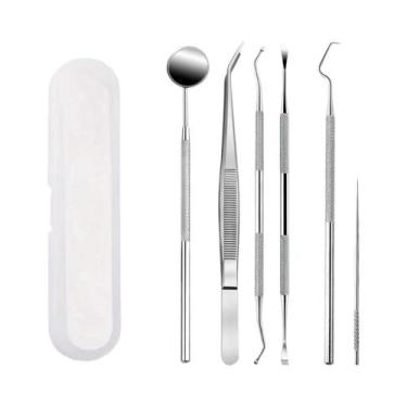 Imagem de Palito De Dente De Aço Inoxidável: Auxílio Para Limpeza Dos Dentes, Re