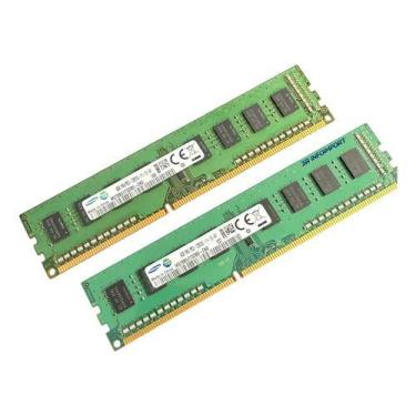 Imagem de Memória Samsung 8gb (2x4) Ddr3 Pc3-12800u M378b5173db0-ck0