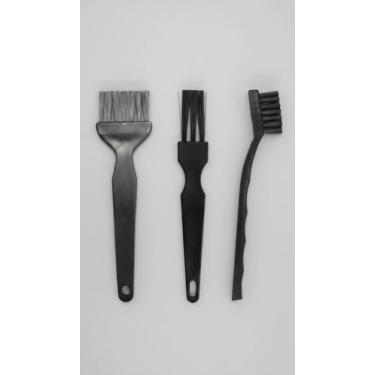 Imagem de Kit 4 Pincéis Antiestáticos ESD Limpeza Placas - Congratulations Store