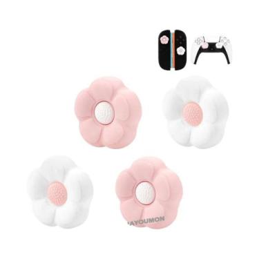 Imagem de Capas De Joystick Analógico Para Switch PS5 XBOX, 4PCS, Protetores De 