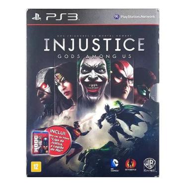 Imagem de Box Injustice God Among Us + Filme Ps3 Físico - WB