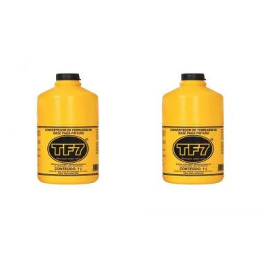 Imagem de Kit C/2 - Convertedor Ferrugem Primer Tf7 1 L 29432 - TF-7 DO BRASIL