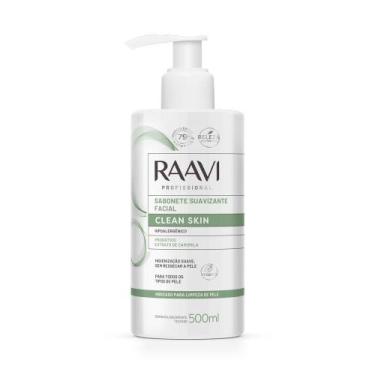 Imagem de Sabonete Suavizante Facial Clean Skin Raavi 500ml