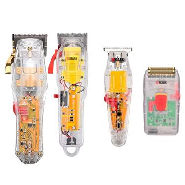 Imagem de Kit 4 Maquina de Cortar Cabelo Wmark NG108 NG208 NG202 NG987