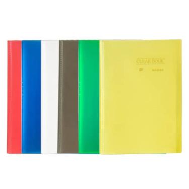 Imagem de Pasta Catálogo 40 sacos - A4- Polipropileno - Transparente - Clear Book VERDE