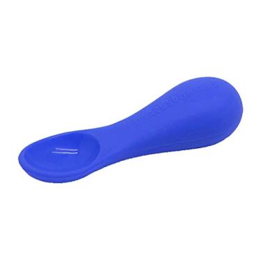 Imagem de Colher Em Silicone Para Treinamento Hipopótamo, Marcus E Marcus, Azul, Pequeno