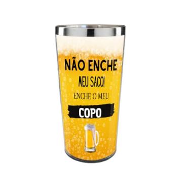 Imagem de Copo Termico Cerveja Não Enche Meu Saco Enche Meu Copo