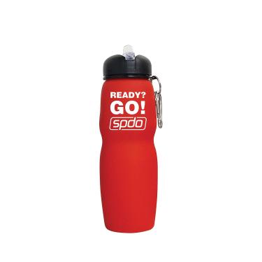 Imagem de Speedo Garrafa Dobrável Silicon Squeeze, Unissex,700ML , Vermelho