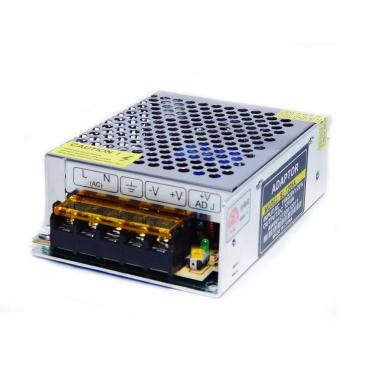 Imagem de Fonte Chaveada Para Fita Led Cftv 5A 12V 60W Bivolt