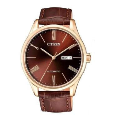 Imagem de Relógio Citizen Masculino Automatico Tz20804R Rose Vinho