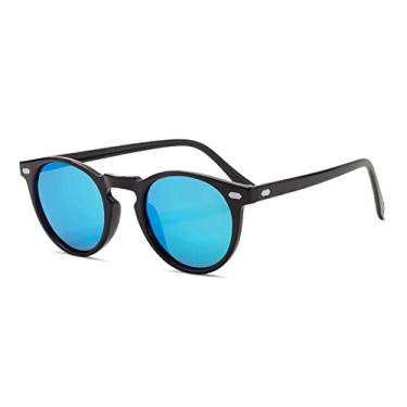 Imagem de Polarized Sunglasses Men Women Fashion Round Lens Frame Driving Sun Glasses Oculos De Sol UV400,6,China