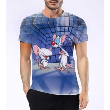 Imagem de Camisa Camiseta Pinky E O Cérebro Ratos De Laboratório Hd 8 - Estilo K