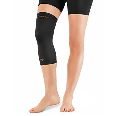 Imagem de Tommie Copper Women's Recovery Refresh Knee Sleeve, Black, Small
