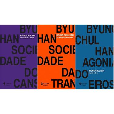 Imagem de Kit 3 livros Byung-Chul Han Sociedade do cansaço + Sociedade da transparência + Agonia do Eros