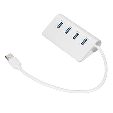 Imagem de Hub USB 3.0, Porta USB Expansor Slim Design Plug and Play Silver para IOS Laptop Air para IMac para IOS Laptop Pro