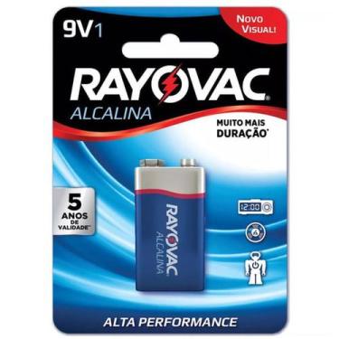 Imagem de Bateria 9V Rayovac Azul Spectrum Brands