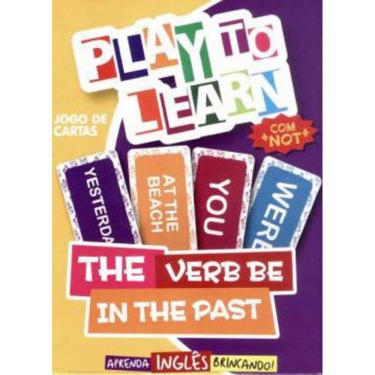 Imagem de Play To Learn - Jogo De Cartas - The Verb Be In The Past