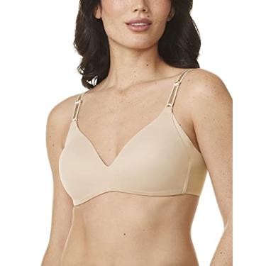 Imagem de Warner's Sutiã feminino Blissful Benefits Side Smoothing sem aro, Butterscotch, 40B