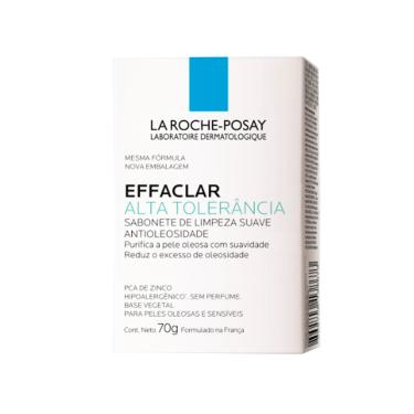 Imagem de Sabonete Facial em Barra La Roche-Posay Effaclar Alta Tolerância Antioleosidade com 70g 70g