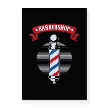 Imagem de Arte Maníacos Quadro Decorativo em Tela Canvas Barbershop Pirulito - 23x16,25cm
