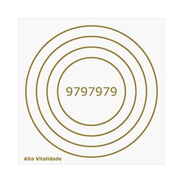 Imagem de Placa Radiônica Alta Vitalidade Gráfico Radiônico