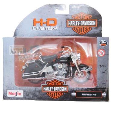Imagem de Moto Harley Davidson - Hd Custom - 1/18 - Maisto