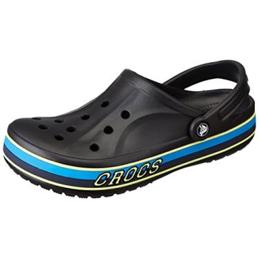 Imagem de Sandália crocs bayaband sport band clog t black/multi - 34