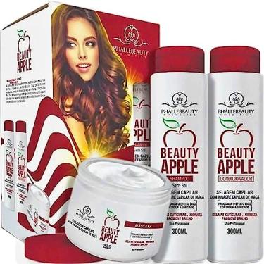 Imagem de Phállebeauty Beauty Apple - Kit Selagem Capilar Vinagre de Maçã (3 Produtos)