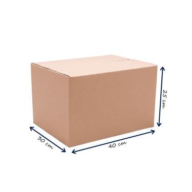 Imagem de 100 Caixas Papelão Embalagem Correio 40x30x25cm