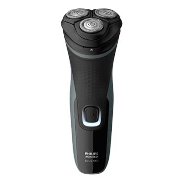 Imagem de Philips Norelco Shaver elétrico recarregável 2300 com aparador popup, preto, 1 contagem, S1211/81
